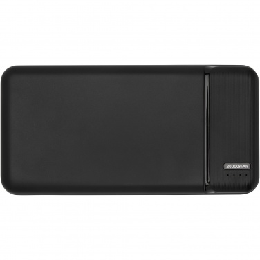 Logotrade verslo dovanos nuotrauka: Kilpinis 20 000 mAh perdirbto plastiko maitinimo blokas 