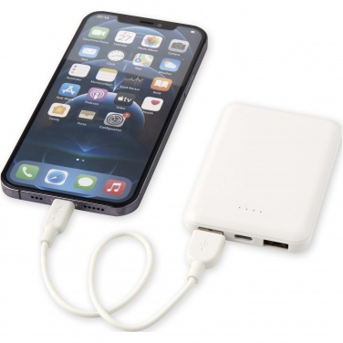 Logotrade verslo dovanos nuotrauka: Asama 5000 mAh C tipo perdirbto plastiko maitinimo blokas