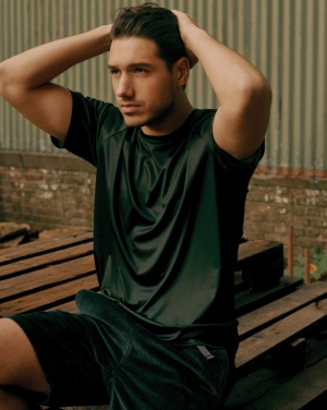 Logotrade verslo dovanos nuotrauka: Iqoniq Tikal perdirbto poliesterio greitai džiūstantys sportiniai marškinėliai