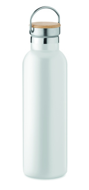 Logotrade dovana nuotrauka: Dvigubos sienelės kolba 750 ml