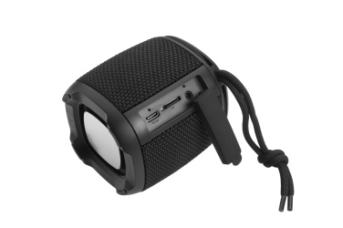 Logotrade verslo dovanos nuotrauka: Bluetooth garsiakalbis HERMON Schwarzwolf