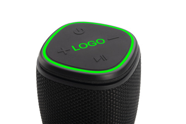 Logotrade verslo dovanos nuotrauka: Bluetooth garsiakalbis HERMON Schwarzwolf