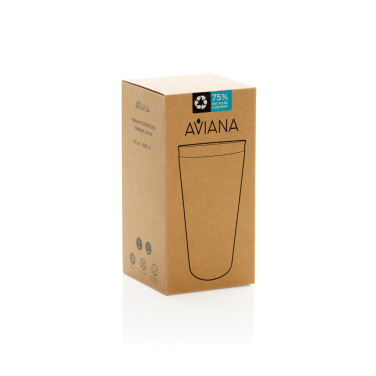 Logotrade reklaminės dovanos nuotrauka: Aviana™ Rowan RCS perdirbto stiklo stiklinė, 500 ml