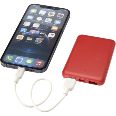 Logotrade reklaminiai produktai nuotrauka: Asama 5000 mAh C tipo perdirbto plastiko maitinimo blokas