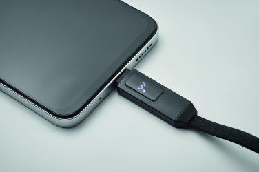 Logotrade dovana nuotrauka: 60 W įkrovimo laido raktų pakabukas