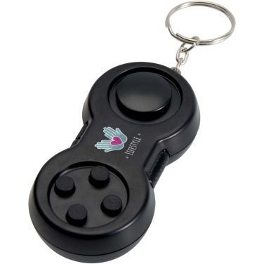 Logotrade dovana nuotrauka: „Fidgix“ valdiklio fidget raktų pakabukas
