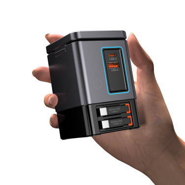 Logotrade verslo dovanos nuotrauka: „Urban Vitamin Sacramento“ 105 W GAN įkroviklis + ištraukiami laidai