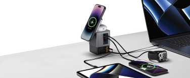 Logotrade reklaminiai produktai nuotrauka: „Urban Vitamin Sacramento“ 105 W GAN įkroviklis + ištraukiami laidai