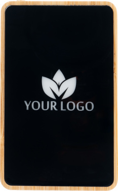 Logotrade dovana nuotrauka: 5000 mAh išorinė baterija su šviečiančiu logotipu