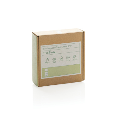 Logotrade firminės dovanos nuotrauka: Įkraunamas „TrimBlade“ kelioninis skustuvas IPX7