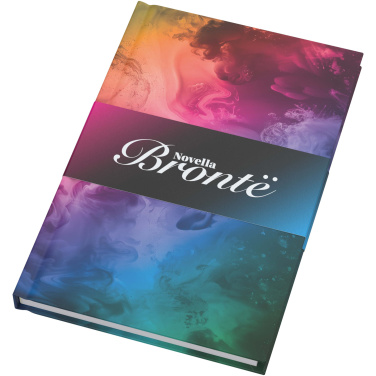 Logotrade firminės dovanos nuotrauka: Novella Brontë A5 formato matinis sąsiuvinis kietais viršeliais – 100 lapų
