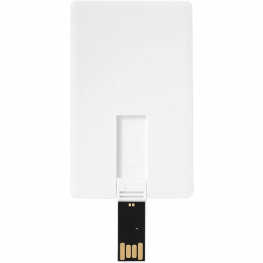 Logotrade korporatīvās dāvanas foto: Plāns kartes formas 2 GB USB zibatmiņas disks