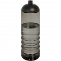 H2O Active® Eco Treble 750 ml kupola vāka sporta pudele , Kokogles / vienkrāsains melns