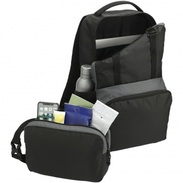 Logotrade biznesa dāvanas foto: Trailhead 15" GRS pārstrādāta viegla klēpjdatora mugursoma 14L