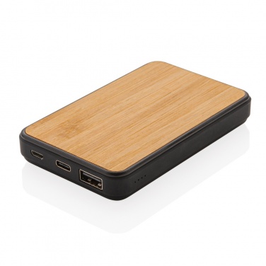 Logotrade logo dāvanas foto: RCS pārstrādāta plastmasa 5000 mAh Powerbank