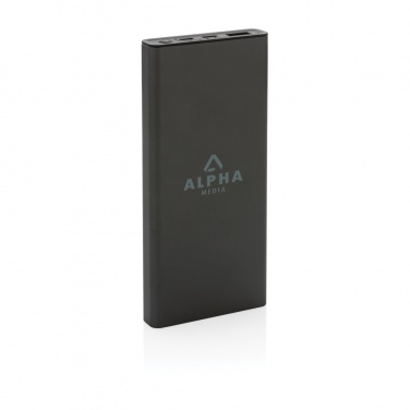 Logotrade dāvanas foto: Terra RCS pārstrādāta 18 W alumīnija jauda 10 000 mAh