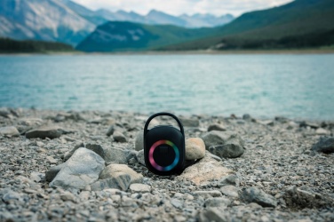 Logotrade korporatīvās dāvanas foto: RCS pārstrādāta plastmasas Lightboom 5W Clip skaļrunis