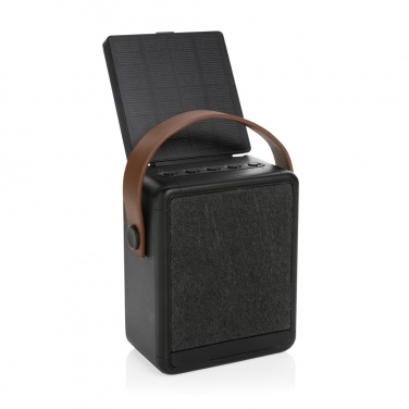 Logotrade dāvanas foto: Skywave RCS otrreizējās pārstrādes plastmasas saules skaļrunis 12W