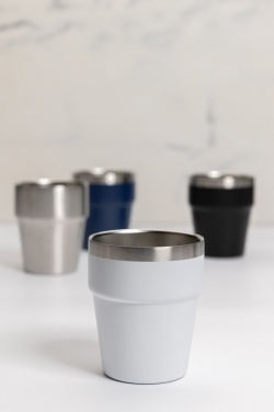 Logotrade dāvanas foto: Clark RCS dubultsienas kafijas krūze 300ml