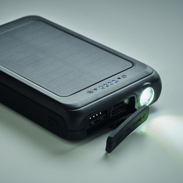 Logotrade biznesa dāvanas foto: Saules enerģijas banka 5000 mAh