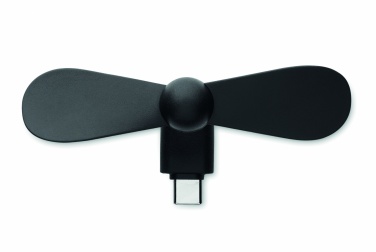 Logotrade logo dāvanas foto: Pārnēsājams USB-C ventilators
