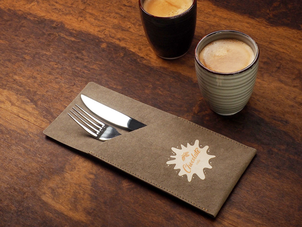 Logotrade dāvanas foto: Galda piederumu apvalks 1598106