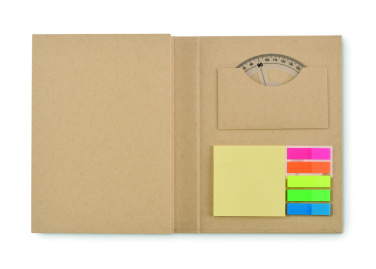 Logotrade dāvanas foto: Stacionārs komplekts ar piezīmju blociņu