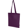 Madras Blend 140 g/m² GRS pārstrādātas kokvilnas iepirkumu soma 7L, Violets