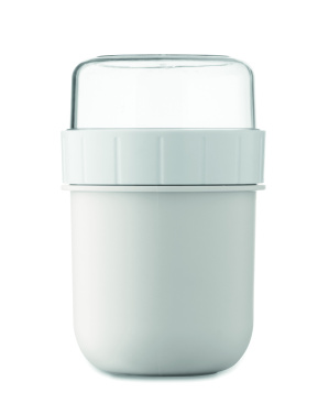 Logotrade ziemassvētku dāvanas foto: PP krūzīte līdzņemšanai 450 ml