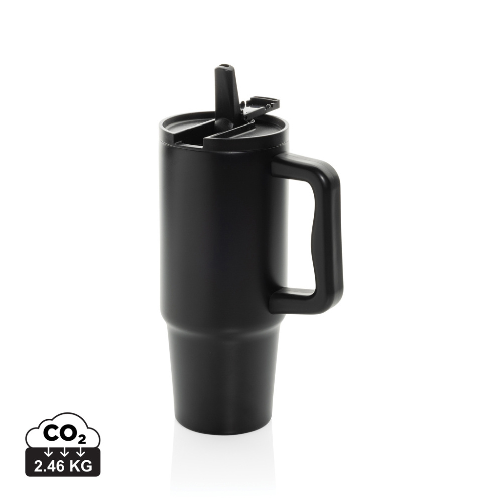 Logotrade logo dāvanas foto: Embrace Leakproof RCS pārstrādāta nerūsējošā tērauda glāze 900 ml