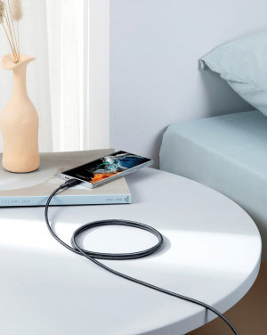 Logotrade logo dāvanas foto: Anker USB-C uz USB-C kabelis 1,8 metri 60 W