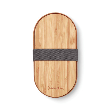 Logotrade korporatīvās dāvanas foto: Black+Blum nerūsējošā tērauda dubultā Bento kaste