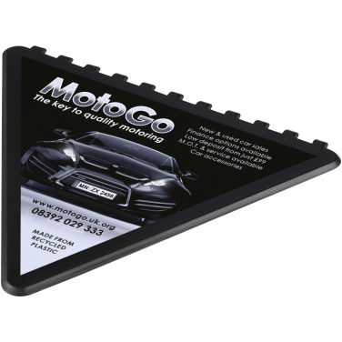 Logotrade korporatīvās dāvanas foto: Ledus trīsstūrveida pārstrādātas plastmasas ledus skrāpis