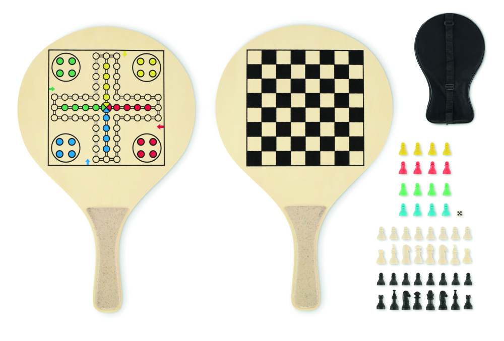 Logotrade korporatīvās dāvanas foto: Pludmales rakešu komplekts