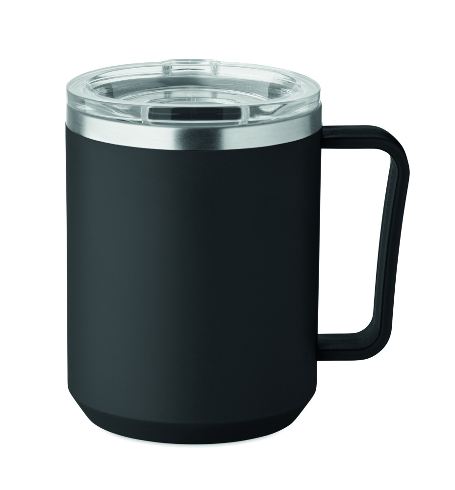 Logotrade korporatīvās dāvanas foto: Dubultsienu krūze 400ml