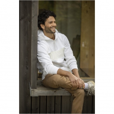 Лого трейд pекламные cувениры фото: Мужской свитер анорак Sayan на молнии на половину длины с капюшоном