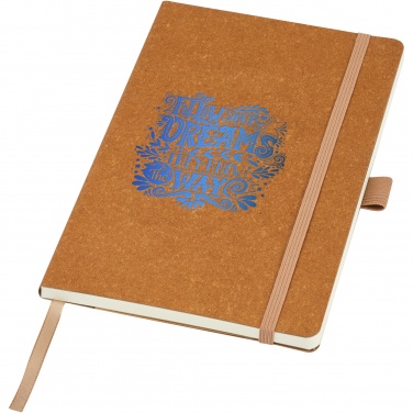 Логотрейд бизнес-подарки картинка: Блокнот Kilau из переработанной кожи 