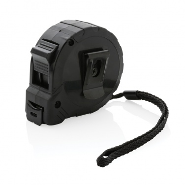 Логотрейд pекламные cувениры картинка: Лента RCS из переработанного пластика 5M/19 мм с кнопкой остановки