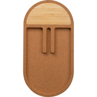 Логотрейд pекламные cувениры картинка: Настольный органайзер с зарядной станцией LANCASTER