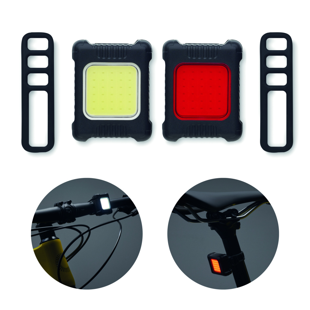 Логотрейд pекламные продукты картинка: Rechargeable bike light set
