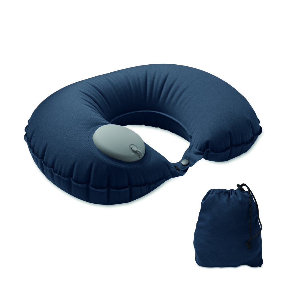 Логотрейд pекламные подарки картинка: Fast inflatable travel pillow