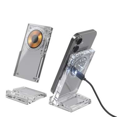 Лого трейд pекламные продукты фото: Магнитная беспроводная зарядная подставка Magcharge 15 Вт