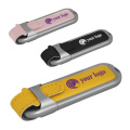 Кожаная USB-флешка, многоцветный