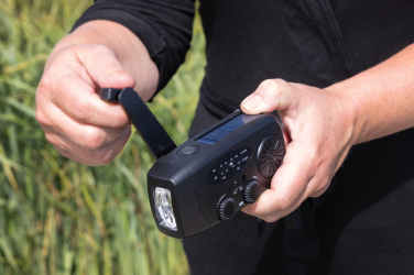 Логотрейд pекламные cувениры картинка: Аварийная радиостанция RescueWave RCS из переработанного пластика