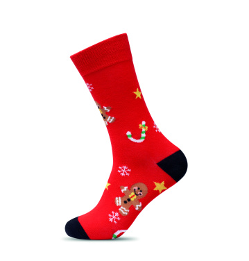 Логотрейд бизнес-подарки картинка: Pair of Christmas socks M