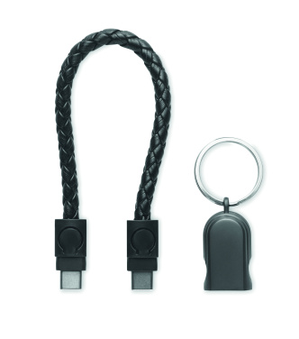 Лого трейд pекламные продукты фото: Key ring loop cable type-C