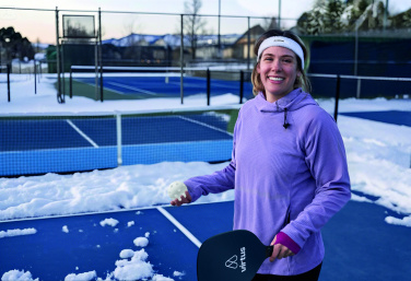 Логотрейд pекламные подарки картинка: Pickle ball paddle set