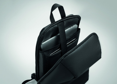 Логотрейд pекламные cувениры картинка: 600D RPET backpack trolley