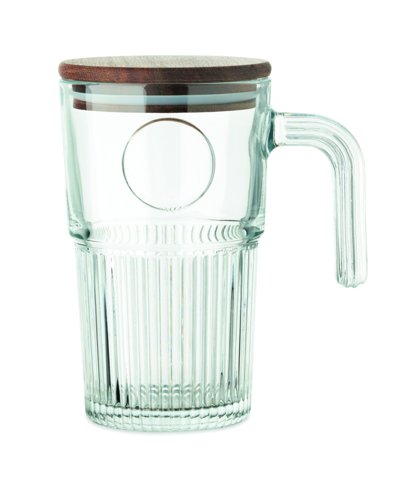 Лого трейд pекламные подарки фото: Glass mug 450ml