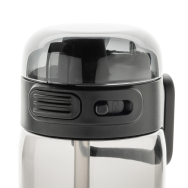 Логотрейд pекламные cувениры картинка: Спортивная бутылка для воды SipnLock RCS RPET, герметичная, 800 мл